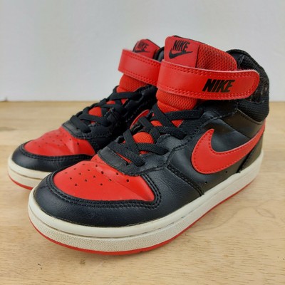 Nike Court Borough Mid 2 Td Trainers 12 5c Child Black Red High Top Trainers Ebay Nike Court Borough Mid 2 Td Trainers 12 5c Child Black Red High Top Trainers Ebay