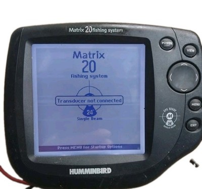 Humminbird Matrix 20 Head Unit Fishfinder Sonar 30DAY WARRANTY