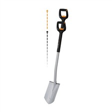 FISKARS SOLID Set – Spatengabel + Gartenschaufel + Rundschaufel (3-teilig)