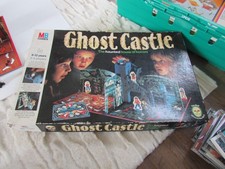Vintage Ghost Castle MB Games Haunted House of Horrors Board Game 1985 read