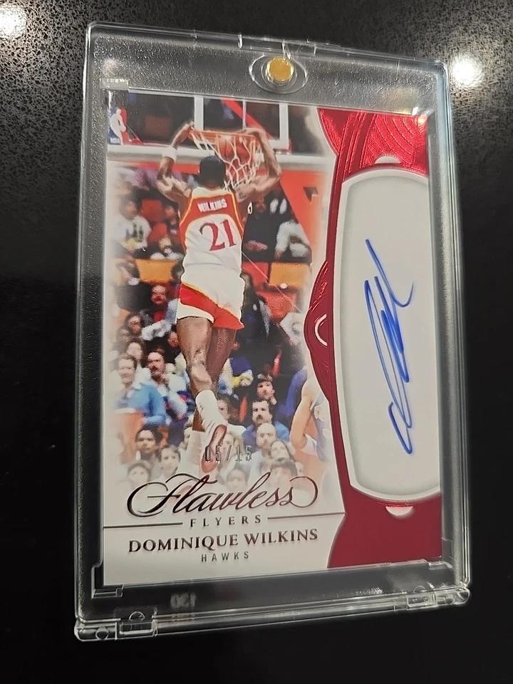 Panini impecable Dominique Wilkins automático/15 Foto 4 de 4
