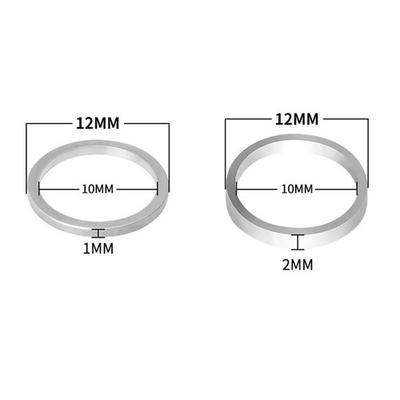 #ad #ad Premium Chainring Bolt Spacers Washer Single Double Speed 10mm 12mm thick AU $14.73