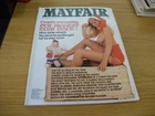 Vintage MAYFAIR Magazine - 1982 vol 17 (12) Retro Glamour, Page 3 Models etc