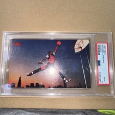 1985 Michael Jordan Nike Promo Rookie Card HOF RC Iconic Air Jordan - PSA MINT 9. rookie card picture