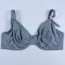Victoria s Secret Body By Victoria Blue Gray Lined Demi Underwire Bra 40DD NWT