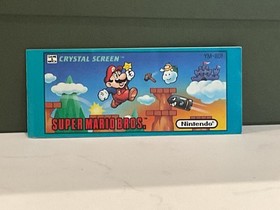 1986 Nintendo Game & Watch Crystal Screen YM-801 Super Mario Bros 