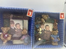 Set Of 2 Kids Cute Teddy Bear Photo 3-D Frames 4" x 5" For Kids Room ZJ