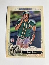 Chad Pinder 2017 Topps Gypsy Queen Rookie Card #134 Oakland A's RC. rookie card picture