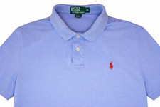 Polo Ralph Lauren Men's Classic Fit Light Blue Polo Shirt XL Red Pony Logo