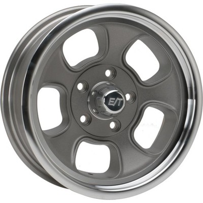 Team III ET Five-Window 15 In Wheel, 15x5, 5 on 4.75, 2-7/8 Backspace