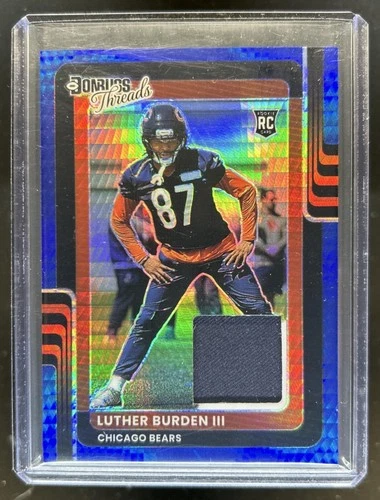 2025 Donruss Optic Luther Burden III Blue Hyper (RAW)