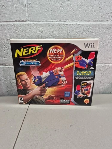 Nerf N-Strike * Elite Nintendo * Wii Game * Switch Shot EX-3 Gun * New *