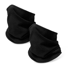  Winter Neck Gaiter Warmer,Cold Weather Ski Face Mask Warmth for Black+black