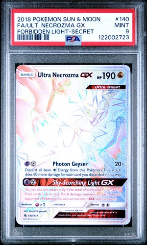 Ultra Necrozma-GX graded PSA 9 for sale on eBay