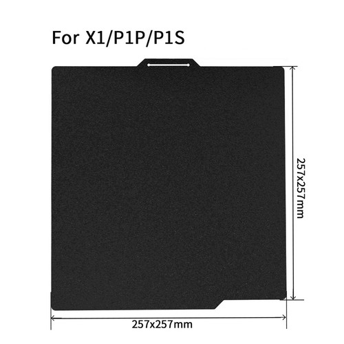 Pour X1 P1S P1P Plaque de Construction PEI 257 X 257mm Plaque Double Face Be2156 - Photo 8/8