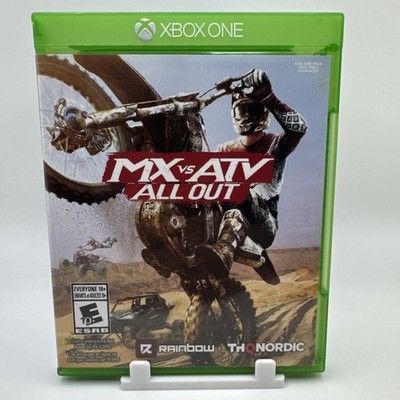 MX vs. ATV: All Out   Xbox One   Game & Case | Tested working Complete