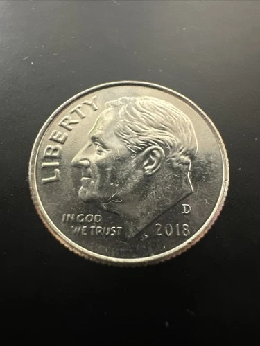 2018-D Circulated Roosevelt Dime, AU+