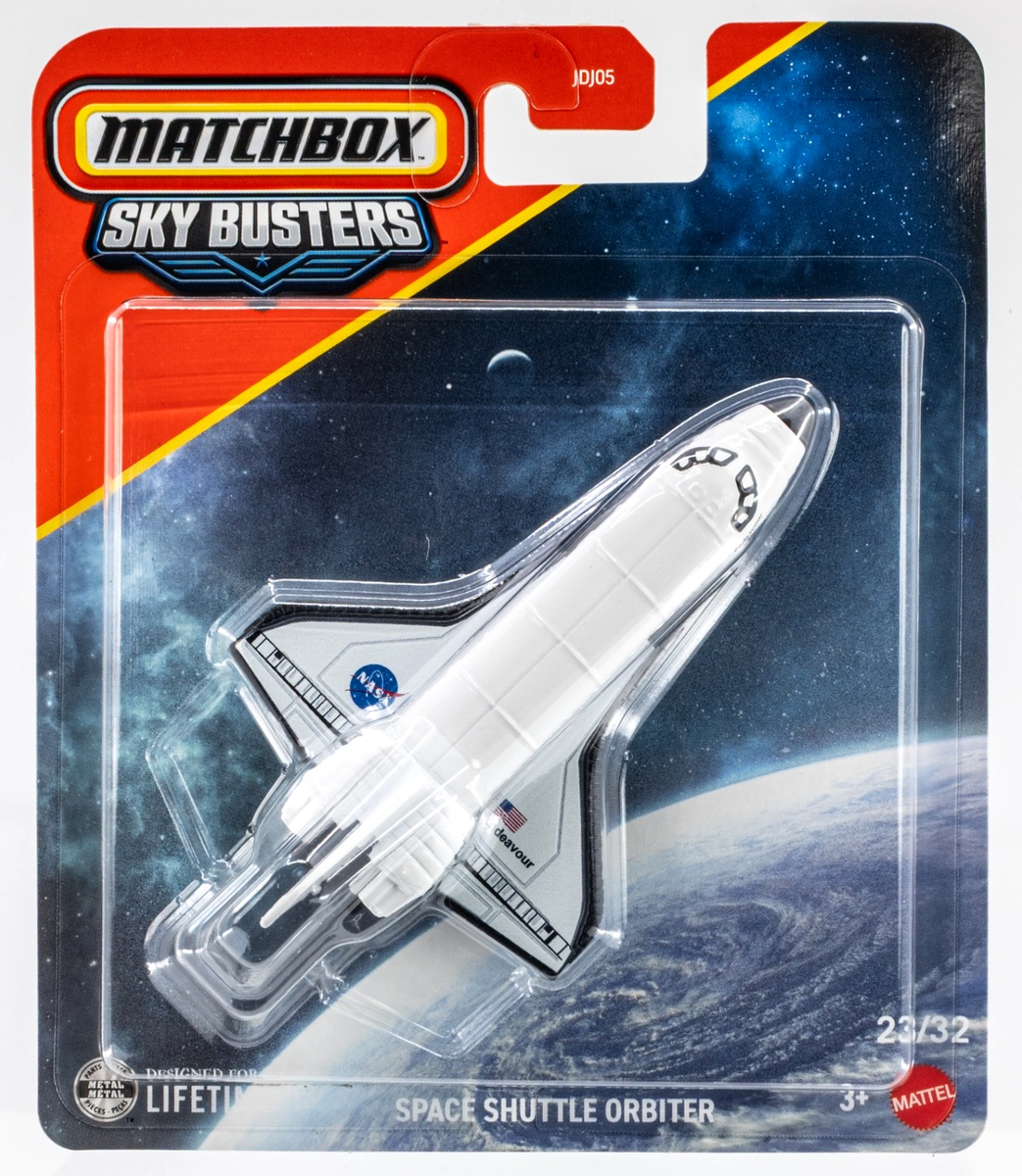 2026 Matchbox Sky Busters® #23 Space Shuttle Orbiter WHITE | NASA