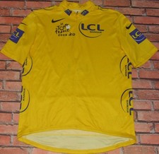 GIALLA TOUR FRANCE NIKE MAGLIA SHIRT MAILLOT BICI CICLISMO CYCLISM (085) tg. XL