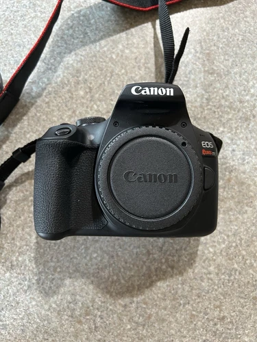 Canon EOS Rebel T7 24.1 MP DSLR Camera Body w/ 18-55mm & 75-300mm Zoom Lens