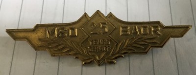 British Army MSO Cold War BAOR 25 Year Service Pin Mixed Service Organisation.
