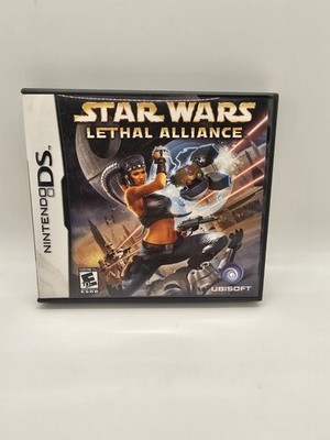 Star Wars Lethal Alliance Nintendo DS Tested Works Complete In Box 2006