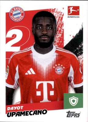 Topps Bundesliga 2025/2026 Sticker 243 - Dayot Upamecano - FC Bayern München