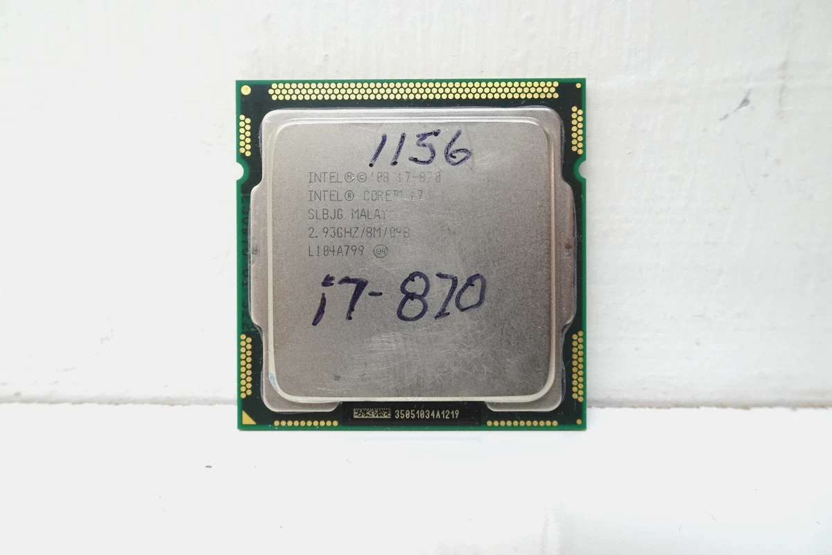 Intel Core i7-870 LGA 1156/Socket H Computer Processors (CPUs) for
