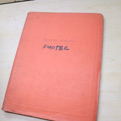 ROADTEC 455A ASPHALT FINISHER Owner Operator Operation Maintenance Manual guide