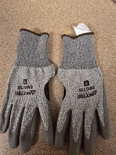 Benchmark BMG 733 Cut Resistant Gloves, Grey, 10 Pairs, Size 9 Large