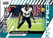 Travon Walker #15 - Sack Attack - 2025 Panini Score - Jacksonville Jaguars