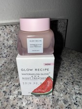 Glow Recipe Watermelon Glow AHA Night Treatment .84oz/25mL MINI SZ SEAL BOX 21