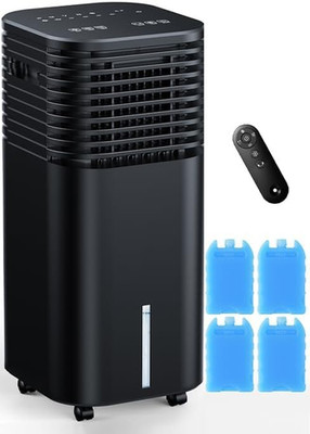 Compact Windowless Air Conditioner - 4 Modes, Remote, 20H Cooling Power