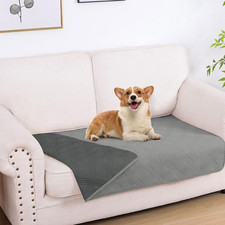 Waterproof Dog Blanket, Reversible Pet Bed Blanket, Soft Sofa Couch Cover for Do