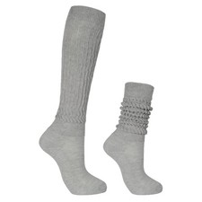 Intgoodluckycc Slouch Scrunch Socks for Women, Scrunch Long High Tube Socks