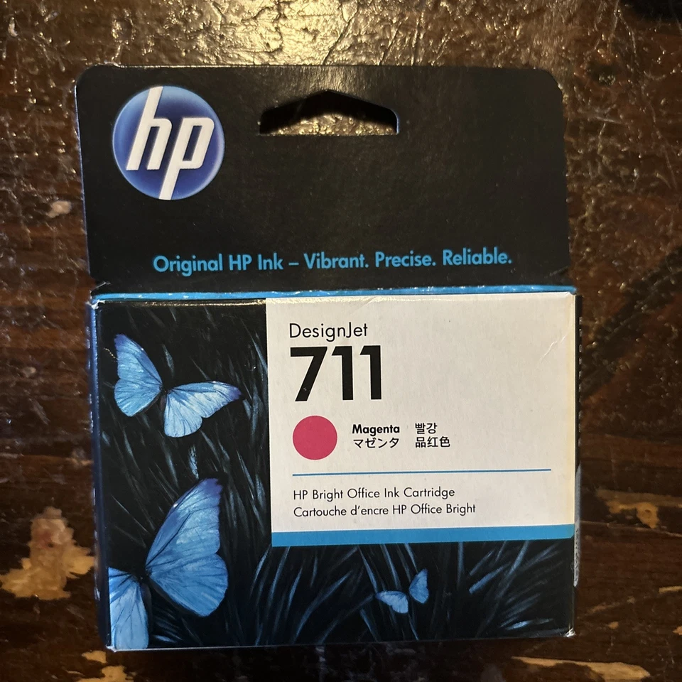 GENUINE SET 3 HP 711 INKS DESIGNJET CZ130A,CZ131A,CZ132A-2024/2025 - Image 2 of 4