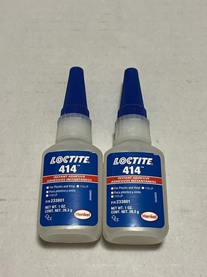 Brand New x2 Loctite 414 Instant Adhesive Exp 12/2025