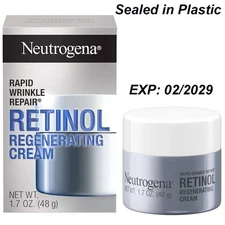 Neutrogena Rapid Wrinkle Repair Retinol Cream | Moisturizer Anti-Aging 1.7 oz