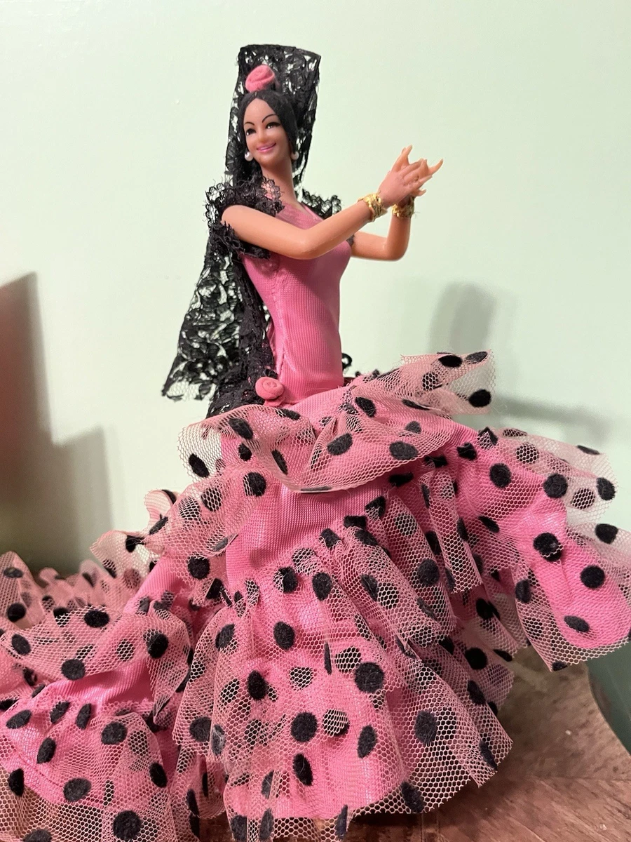 Poupée Flamenca En Porcelaine - Muñeca Flamenca, Occasion, Collection
