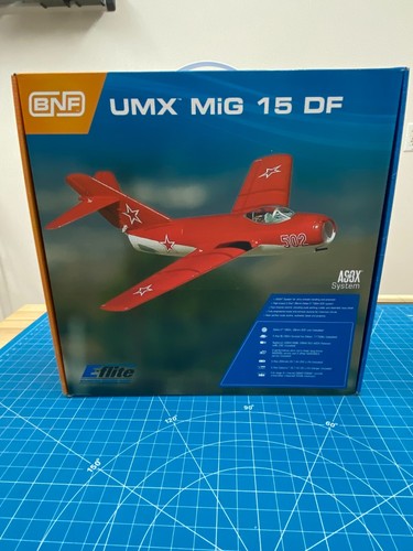 E-Flite Mig 15DF UMX RC micro jet (EFLU1680)
