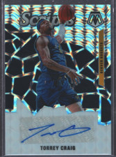 2019-20 Panini Mosaic Scripts #49 Torrey Craig Auto