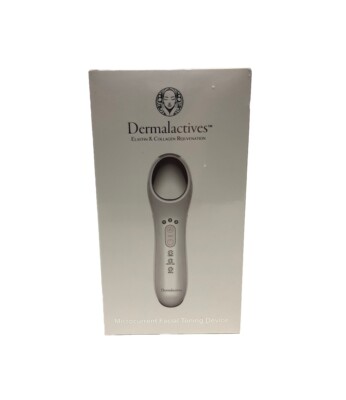 Dermalactives Elastin Collagen Rejuvenation Microcurrent Facial Toning Device