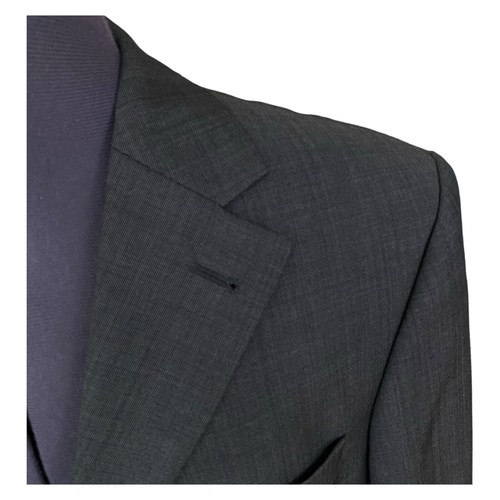 PKZ ROMARIO SS 2 Piece Suit Charcoal Grey Reda Wool 3 Button Men's 40S W32 L30 - Picture 6 of 21