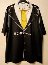 7EVENS AND THE CITY RUGBY SEVENS 7s HEAVYWEIGHT SHIRT XL JACKET + TIE DESIGN