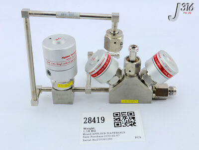 専用1 28419 APPLIED MATERIALS 5-WAY MANIFOLD VALVE, CLEAN LINE #1 0050