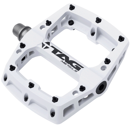 MTB Pedals TAG T3 - Nylon 9/16" platform flat Mountain bike enduro downhill - Picture 8 of 65