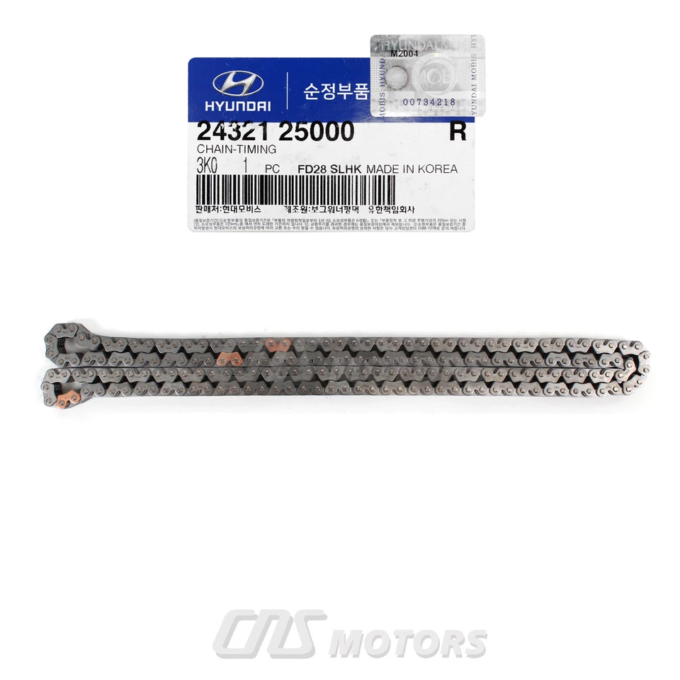 GENUINE Timing Chain Kit for Genesis Coupe Sonata Forte Optima Sorento 2.0L 2.4L Foto 4 de 4