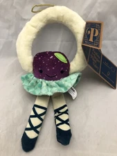 Bark Box Paulina Sugar Plum Fairy Nutcracker M/L Squeaky Ball Dog Toy Ornament