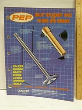VTG PEP Precision Engine Parts Catalog 401 Valves Guides Seats Shims Springs