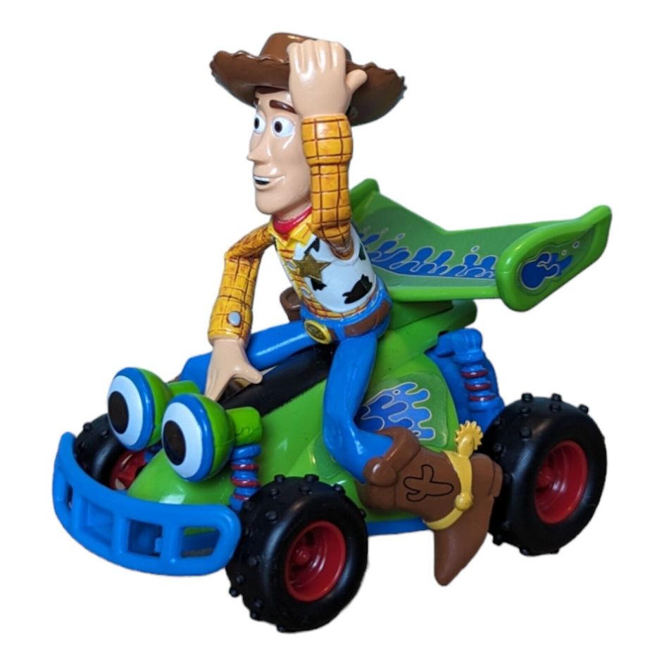 Woody Riding Race Car TOY STORY Disney Pixar Pull Back Toy Disney